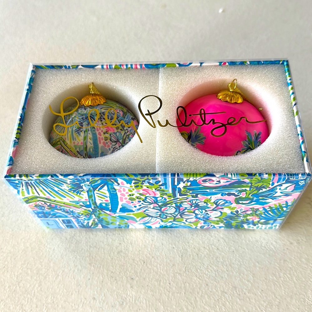 Lily Pulitzer Ornaments